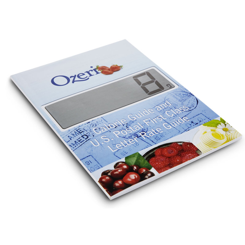 Ozeri Zenith Digital Kitchen Scale, in Refined Stainless Steel with